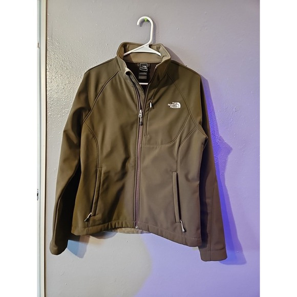 New North Face Women's Green Full Zip Apex Bionic Jacket Large NWOT (A627) - Picture 1 of 10